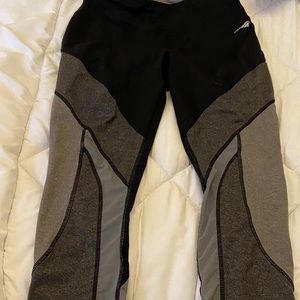 Black and grey workout/ yoga pants , size S